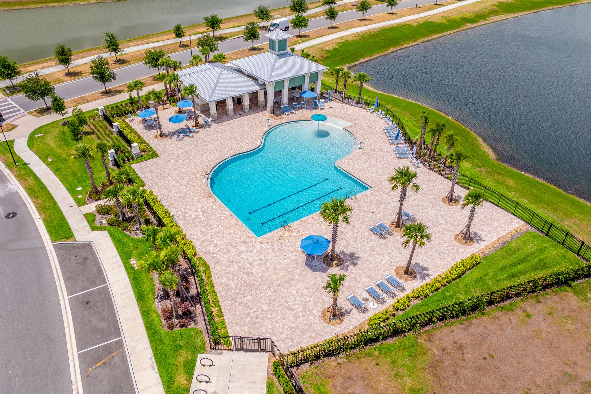 Aerial Amenity Center