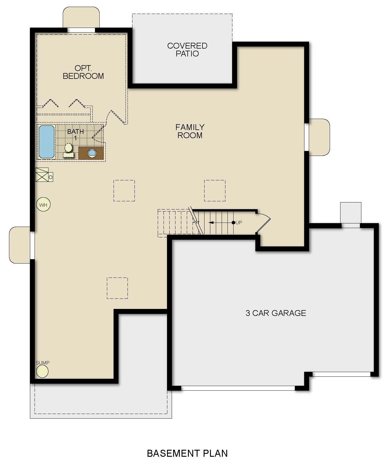 Optional Basement Finish