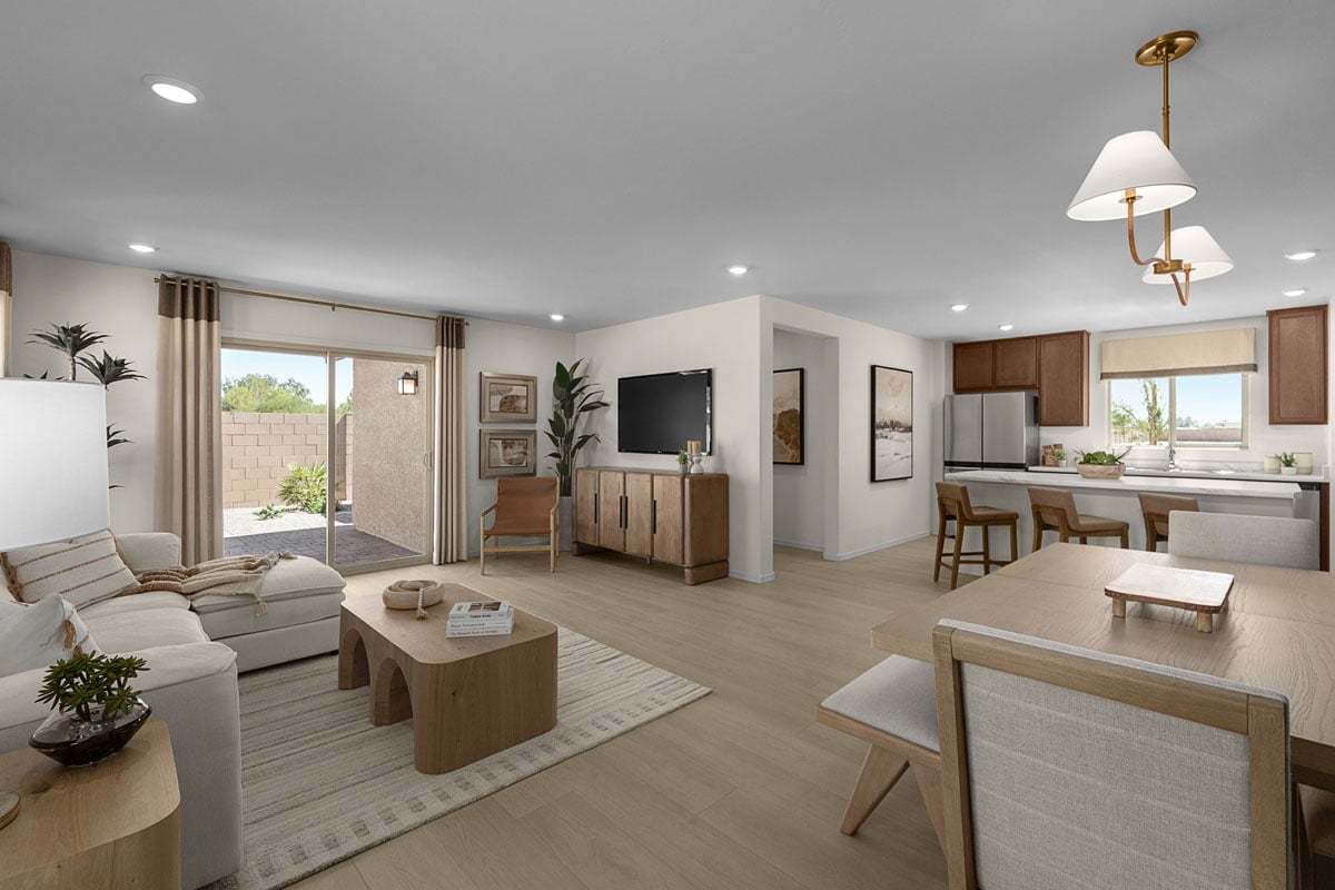 Plan 1465 Modeled - Great room