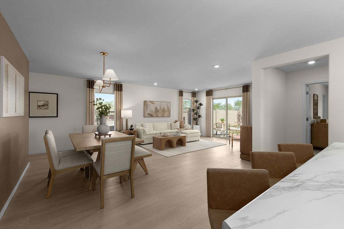 Plan 1465 Modeled - Great room