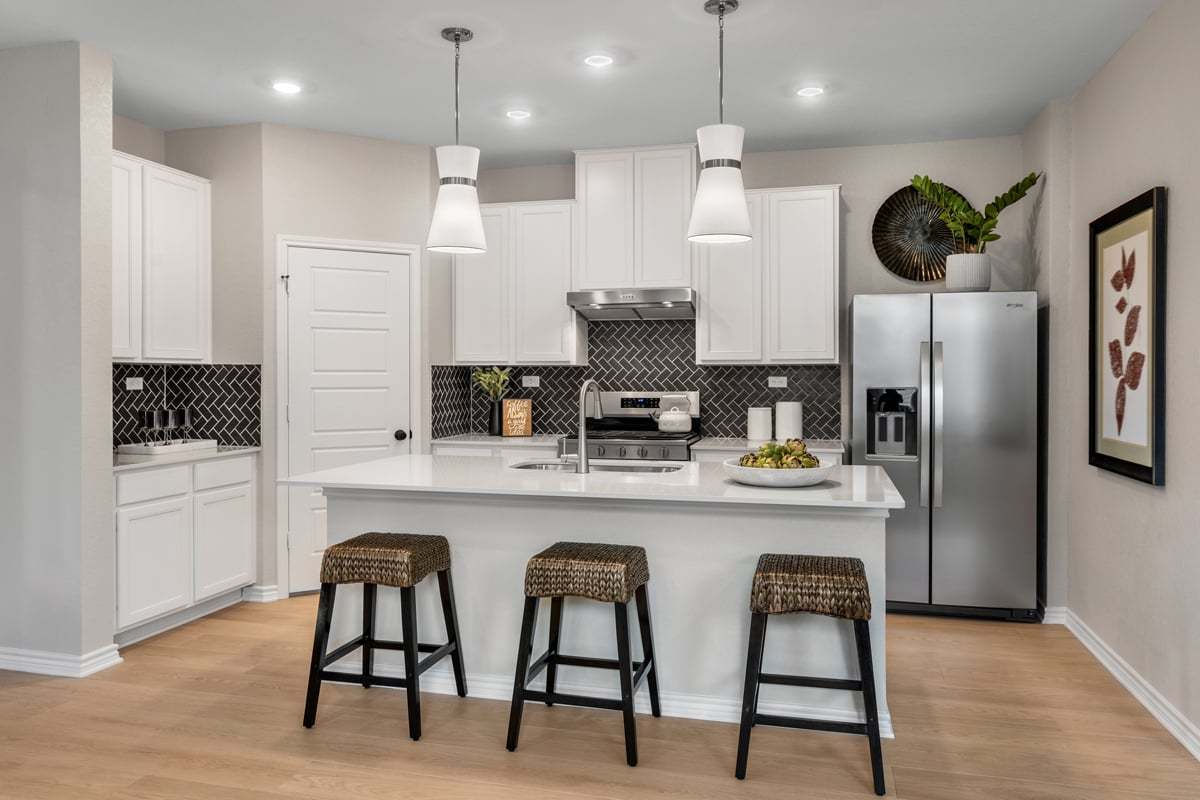 Plan 1605 Modeled - Kitchen