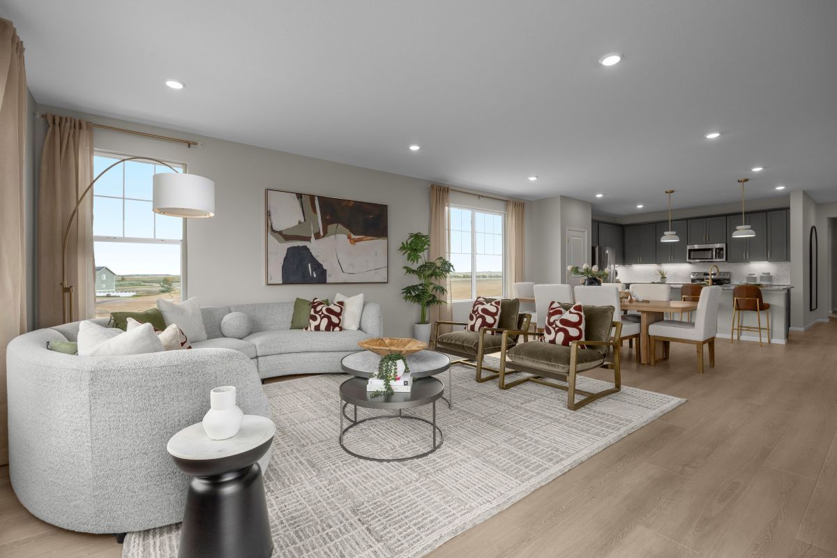 Plan 1942 Modeled - Great room