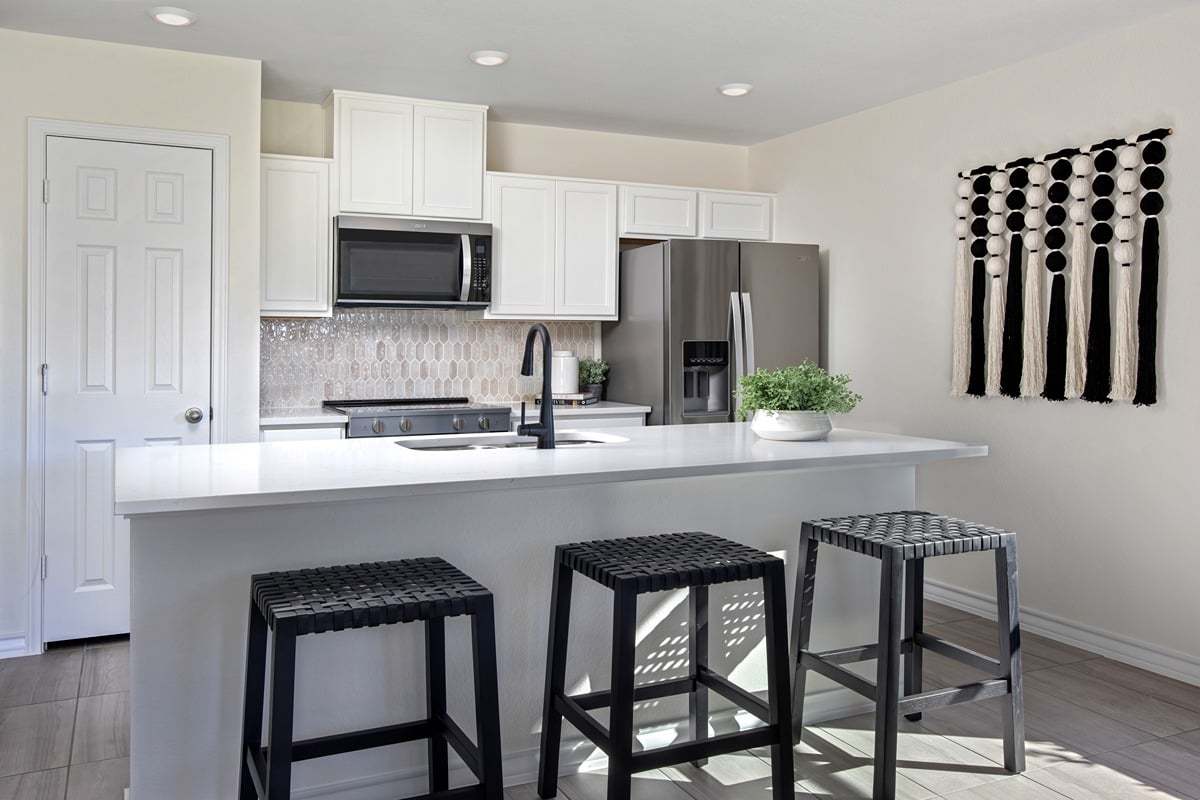 Plan 1676 Modeled - Kitchen