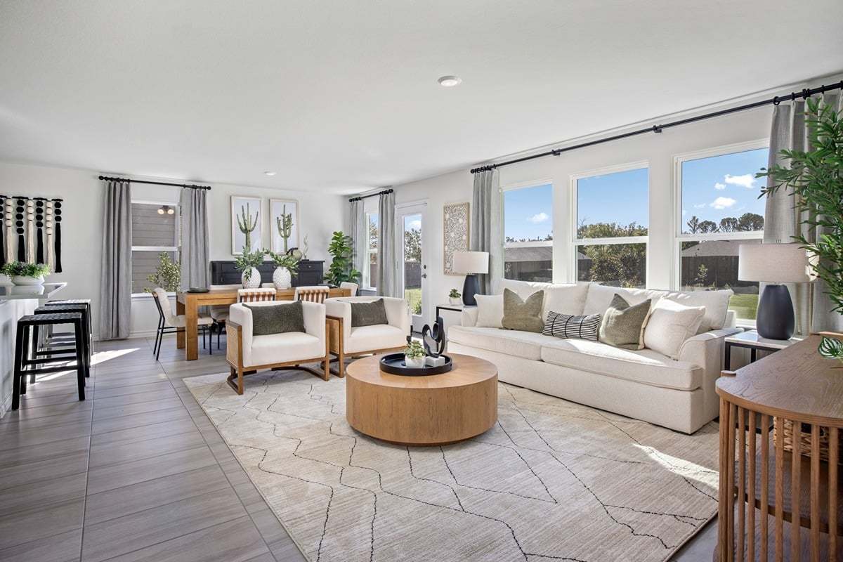 Plan 1676 Modeled - Great room