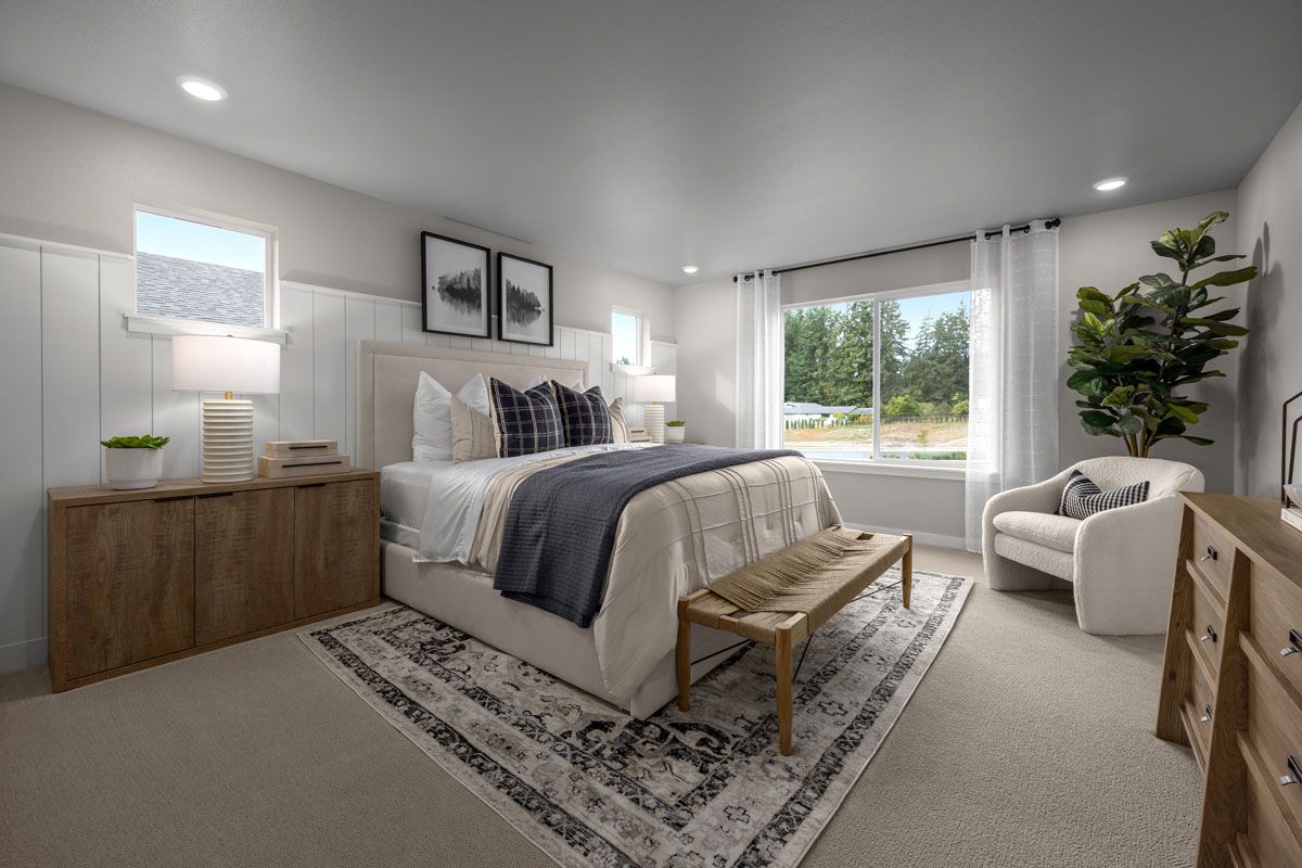 Plan 2565 Modeled - Primary bedroom