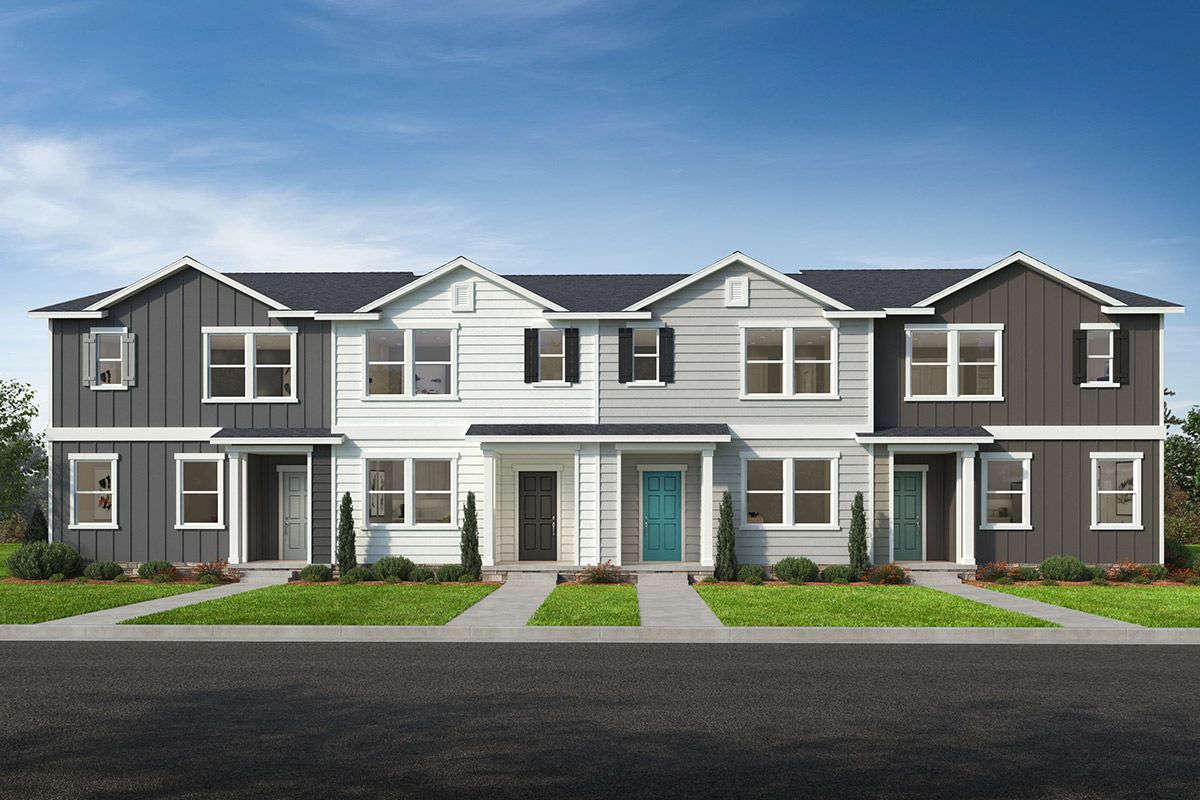 Gatsby Station Townhomes por KB Home en Raleigh-Durham-Chapel Hill North Carolina