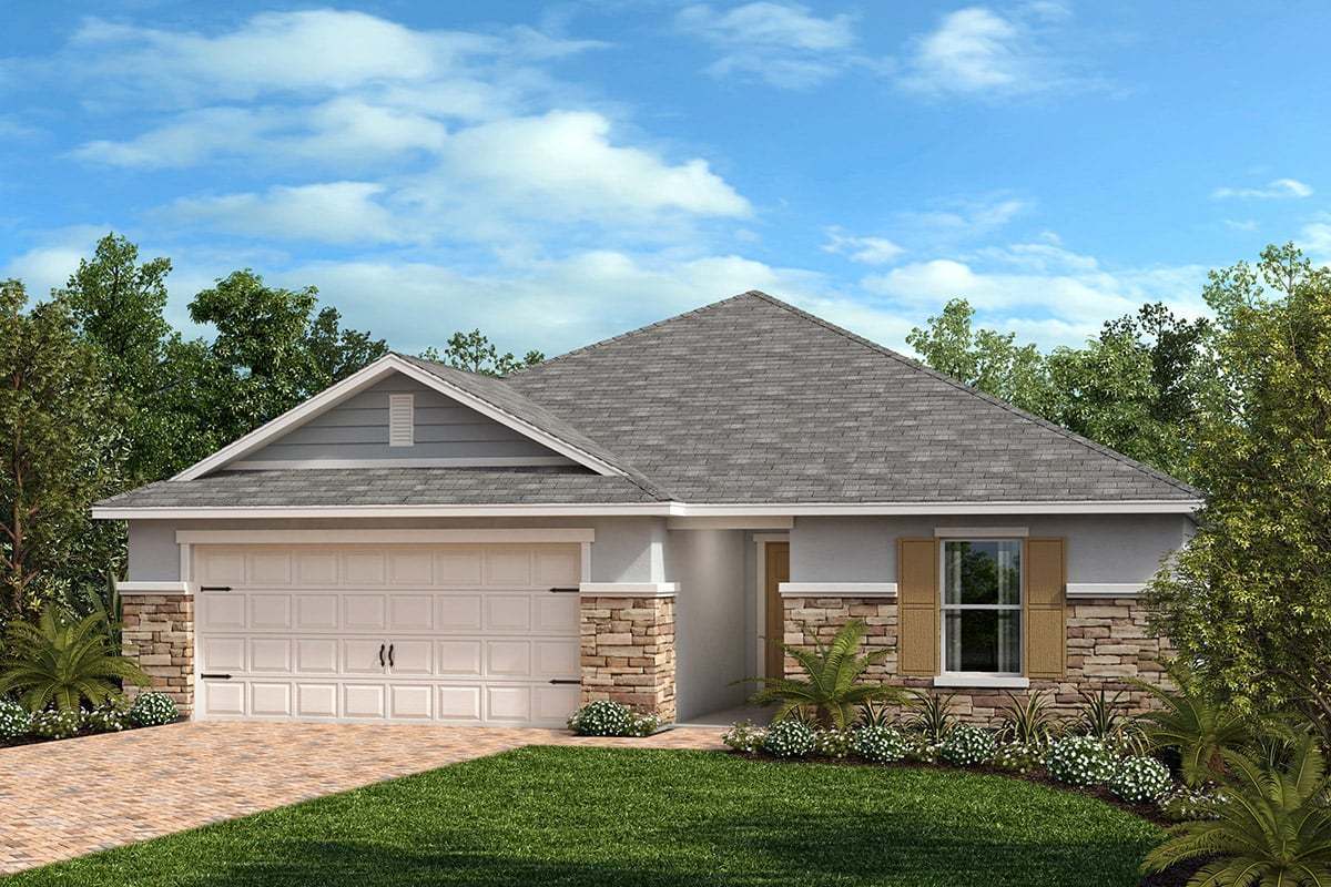 Plan 1707 Modeled - Reserve at Forest Lake II: Lake Wales, Florida - KB Home