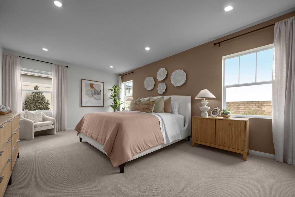 Plan 2097 Modeled - Primary bedroom