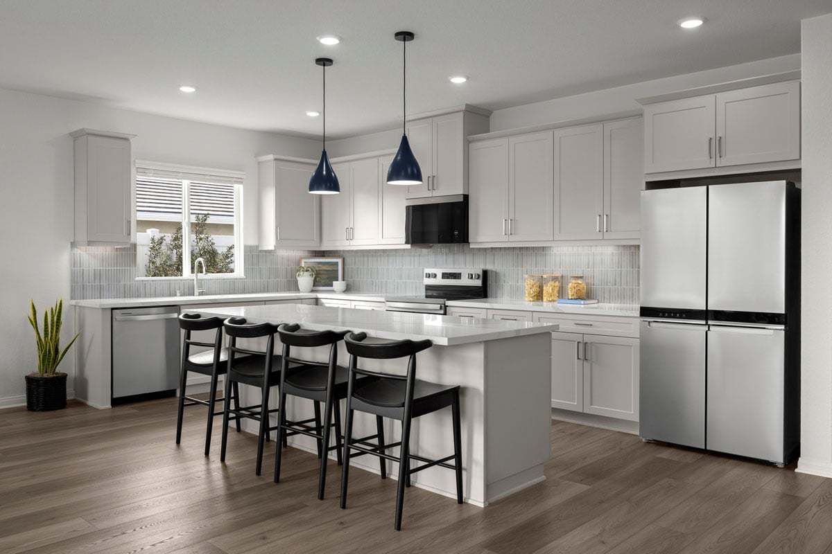 Plan 2378 Modeled - Kitchen