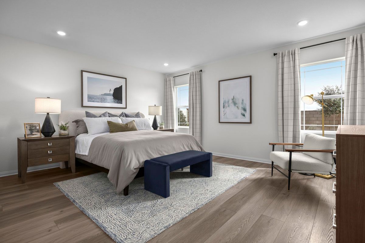 Plan 2378 Modeled - Primary bedroom