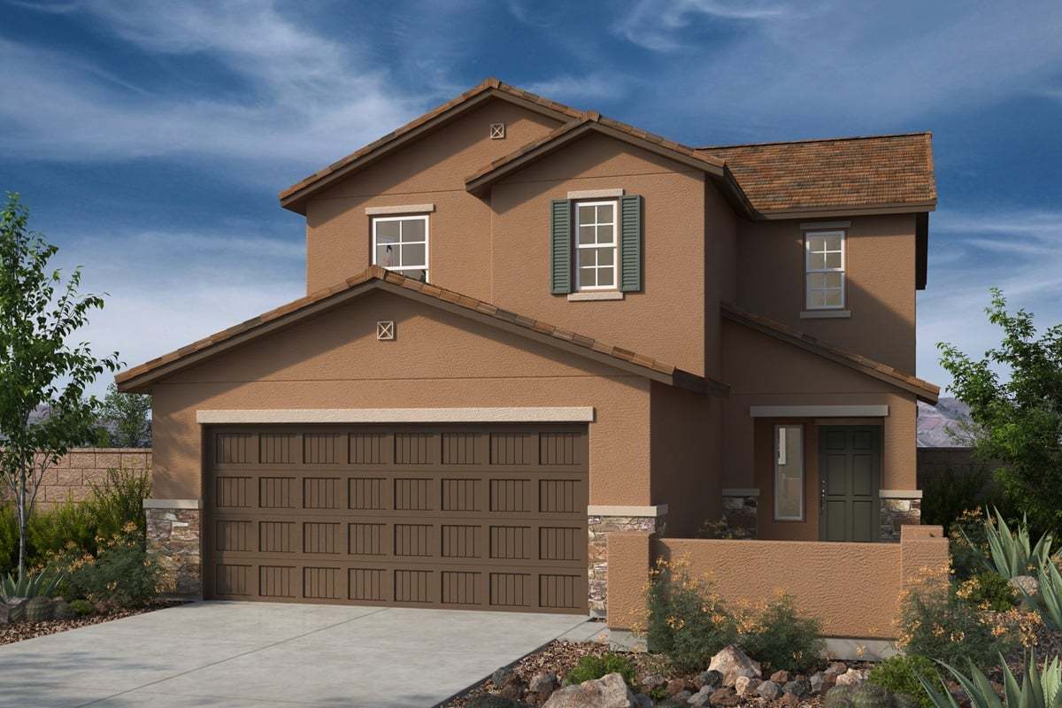 Exterior C with optional stone