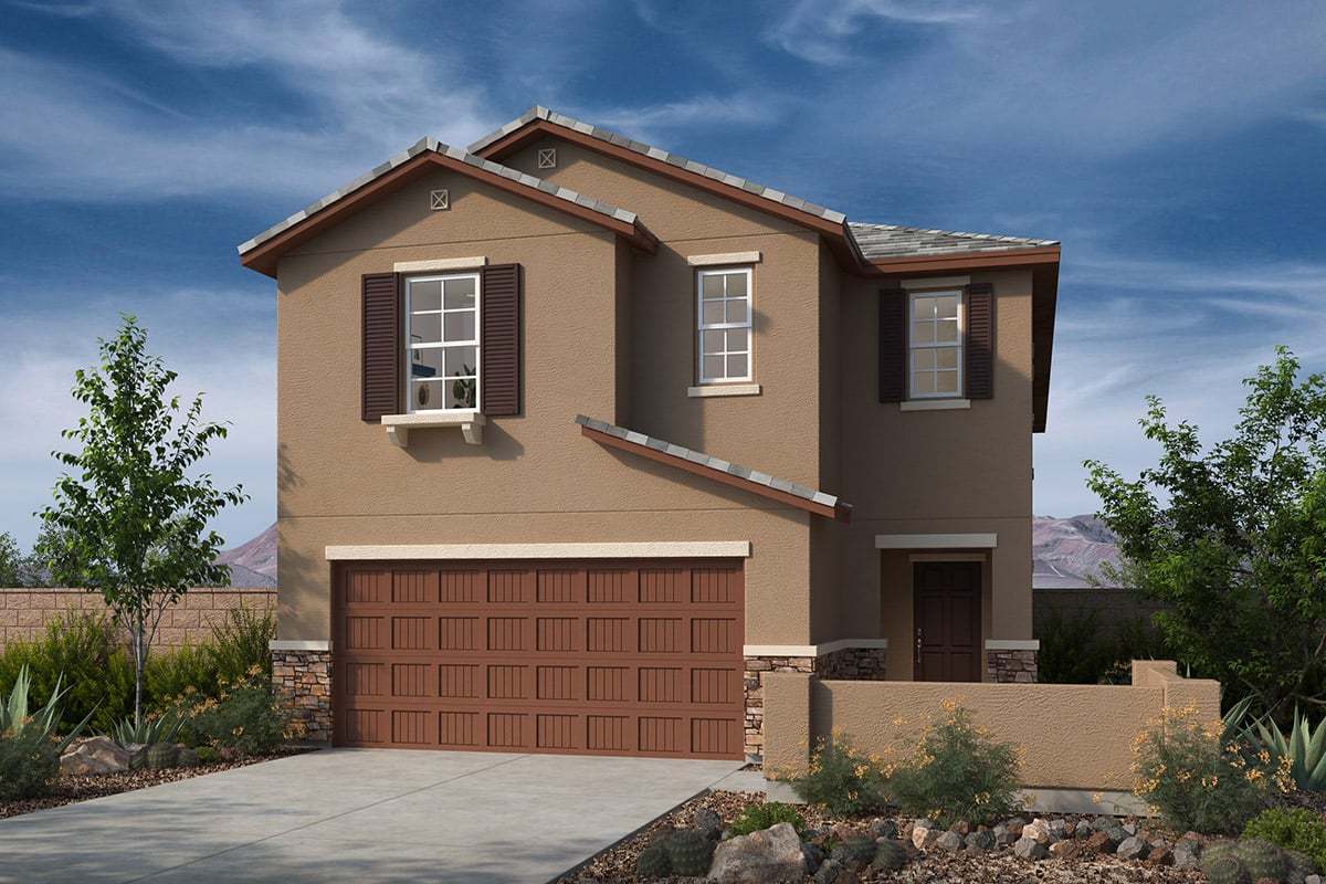 Exterior C with optional stone