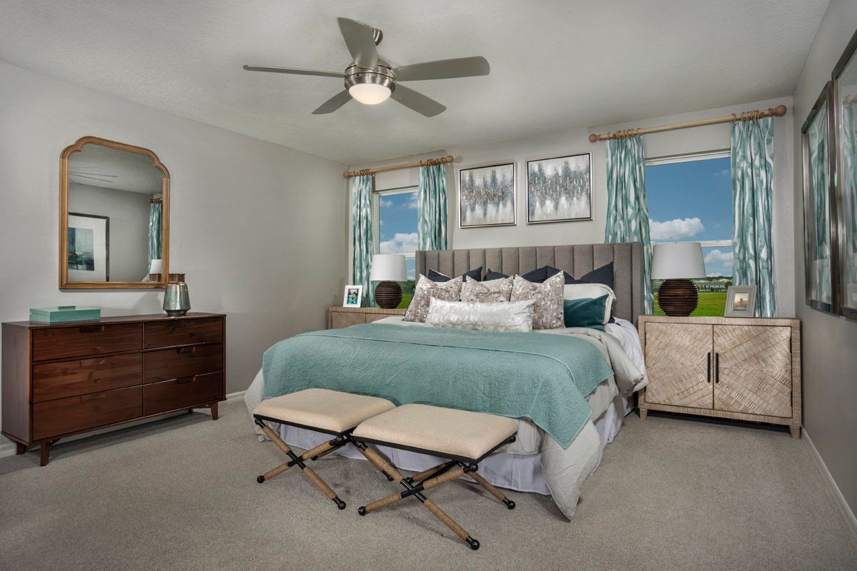 Plan 2387 - Primary bedroom