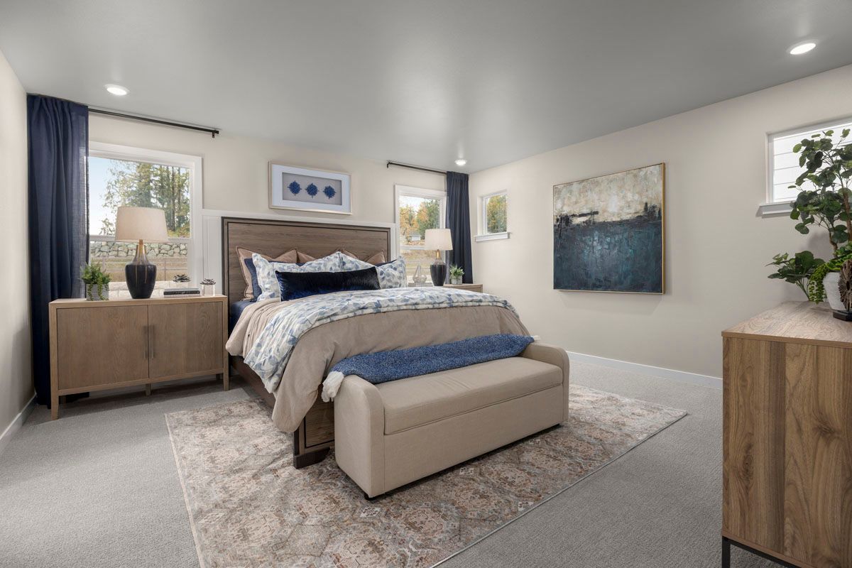Plan 2330 Modeled - Primary bedroom