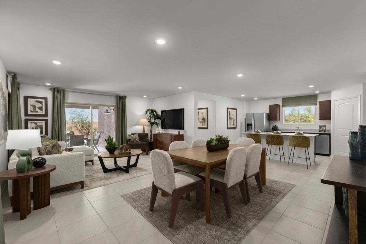Plan 1465 Modeled - Great room
