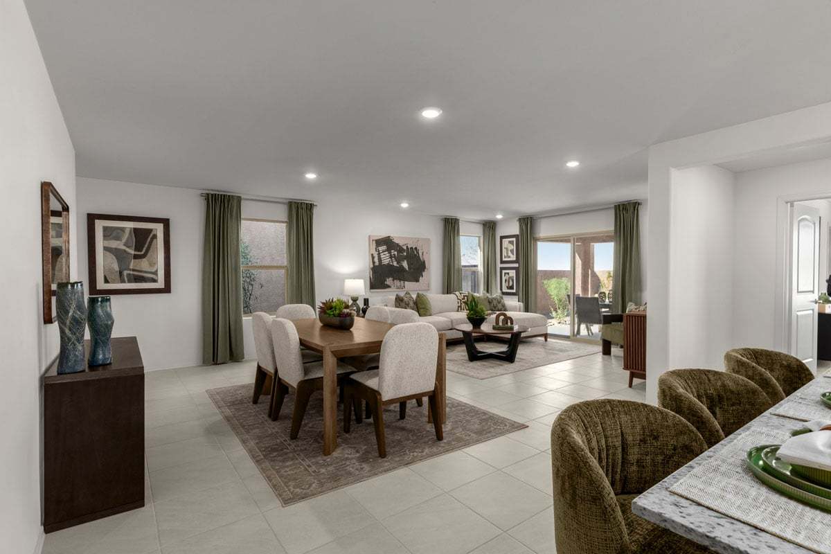 Plan 1465 Modeled - Great room