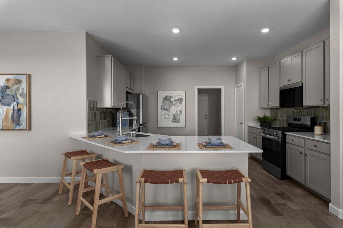 Plan 2212 Modeled - Kitchen