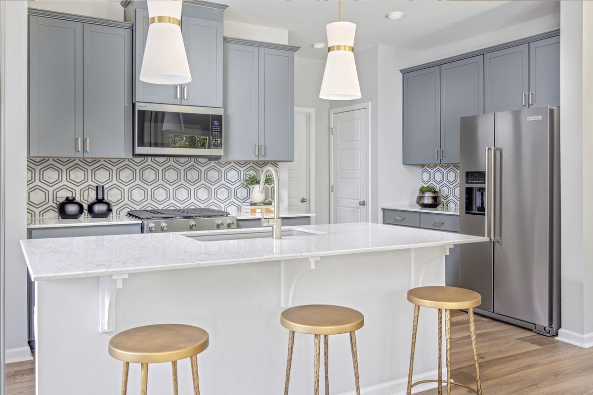 Plan 1913 Modeled - Kitchen