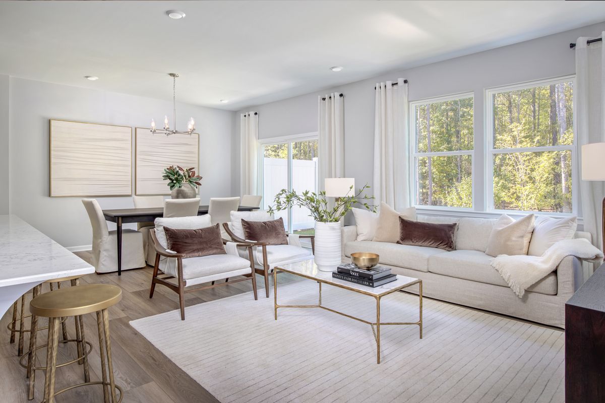 Plan 1913 Modeled - Great room