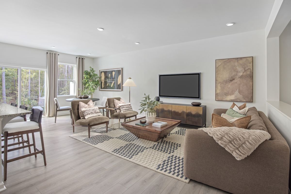Plan 1731 Modeled - Great room