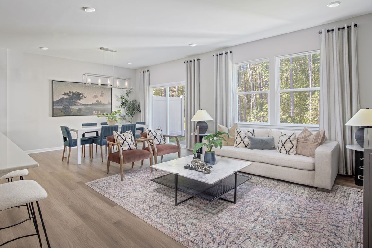 Plan 1566 Modeled - Great room