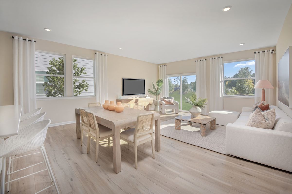 Plan 1601 Modeled - Great room