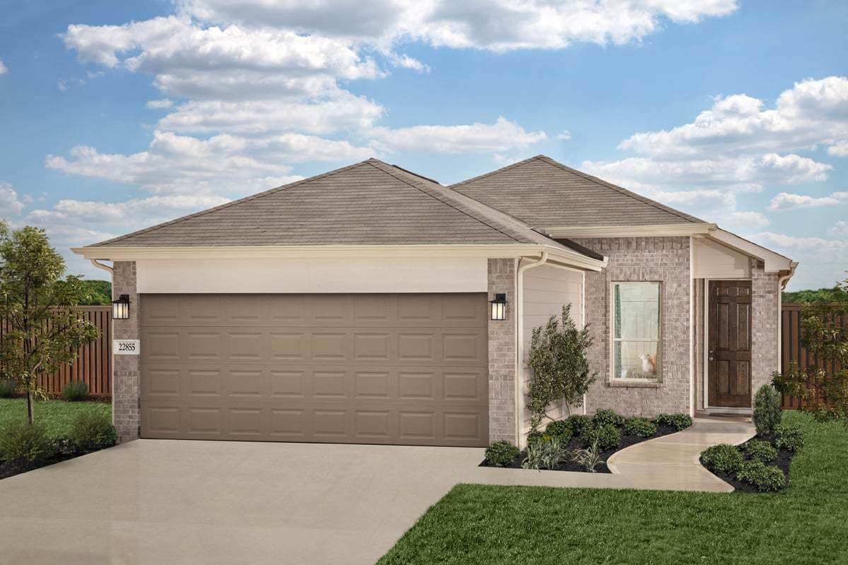 Plan 1242 - Oakwood Trails: Tomball, Texas - KB Home