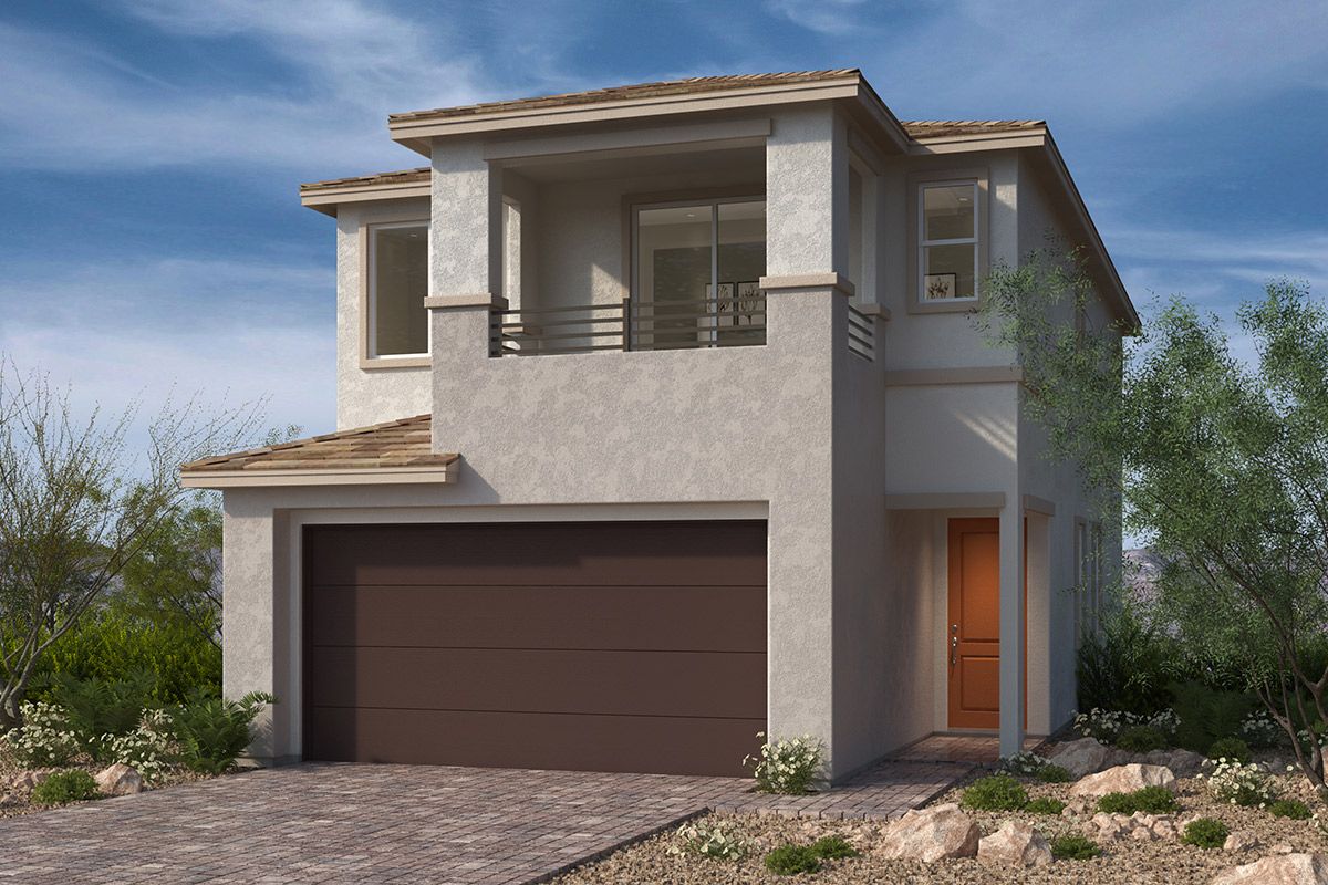 Plan 1832 Modeled - Landings at Caldwell Park at Summerlin: Las Vegas, Nevada - KB Home