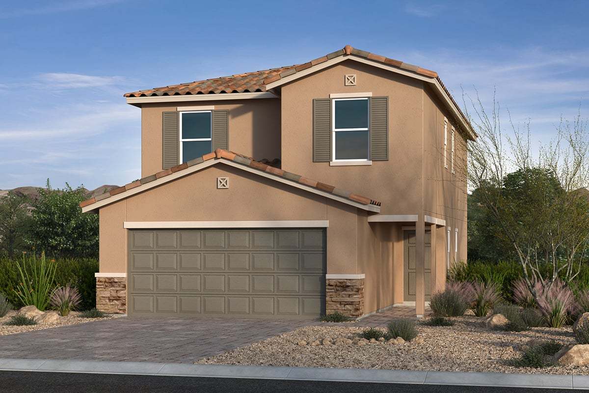 Plan 1590 Modeled - Red Bend: Las Vegas, Nevada - KB Home