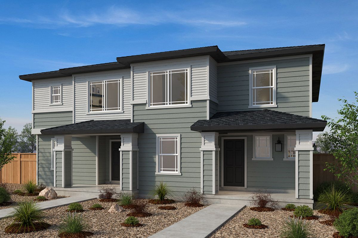 Plan 1886 - The Nest Villas at Canyon Creek: Erie, Colorado - KB Home