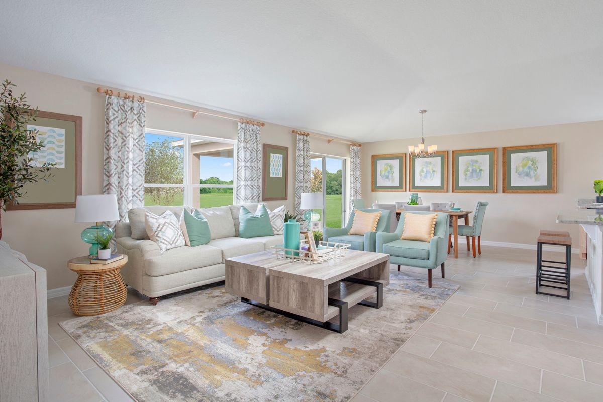 Plan 1707 - Great room