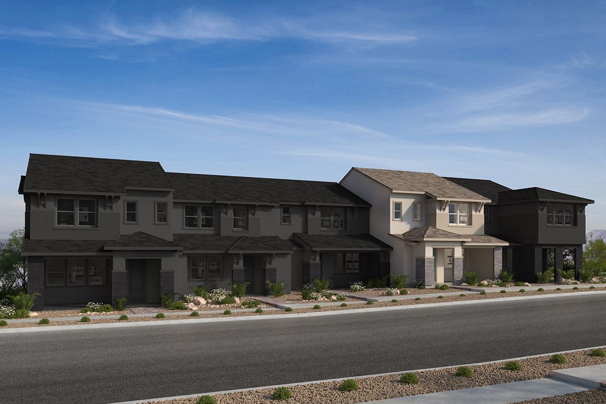 Plan 1809 Interior Unit - Groves at Caldwell Park at Summerlin: Las Vegas, Nevada - KB Home