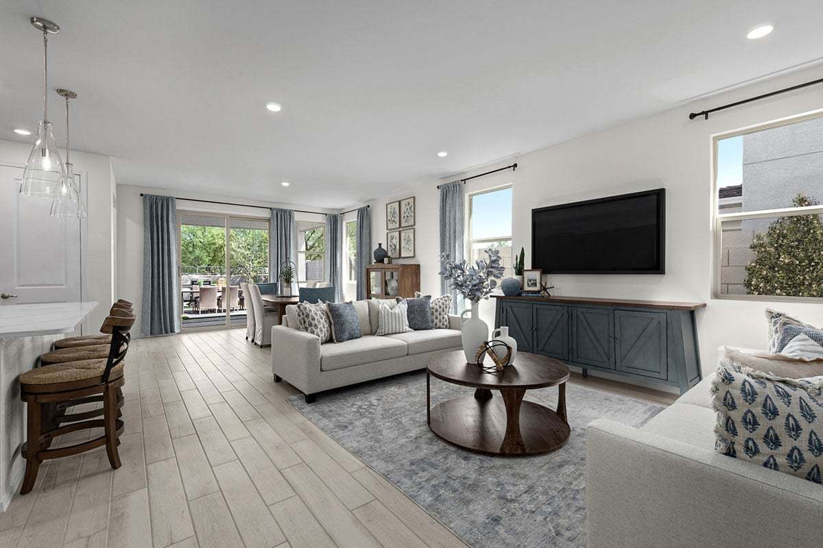 Plan 1849 Modeled - Great room