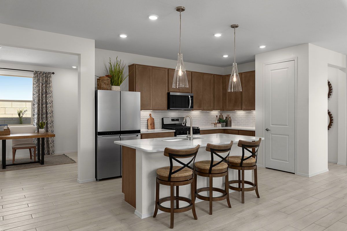 Plan 1849 Modeled - Kitchen