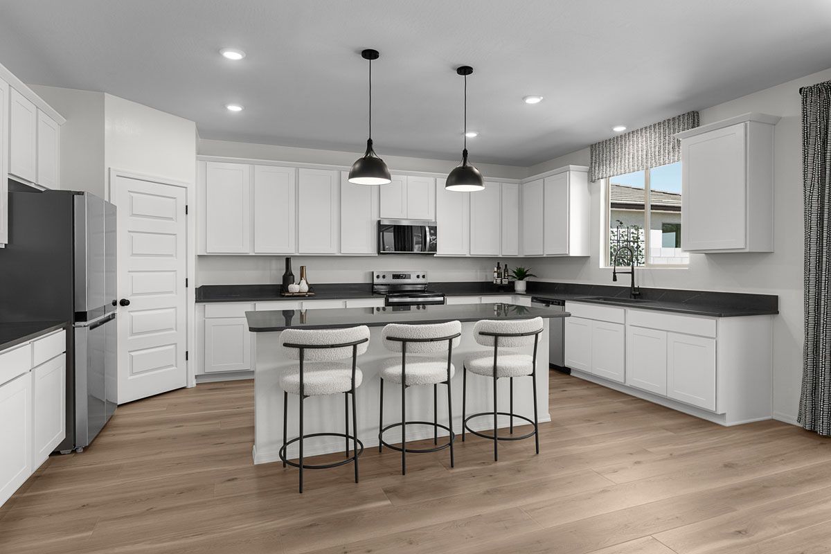 Plan 2373 Modeled - Kitchen