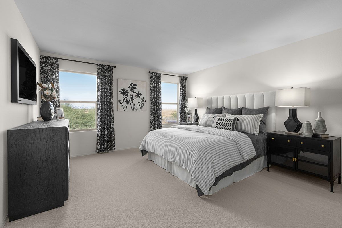 Plan 2373 Modeled - Primary bedroom