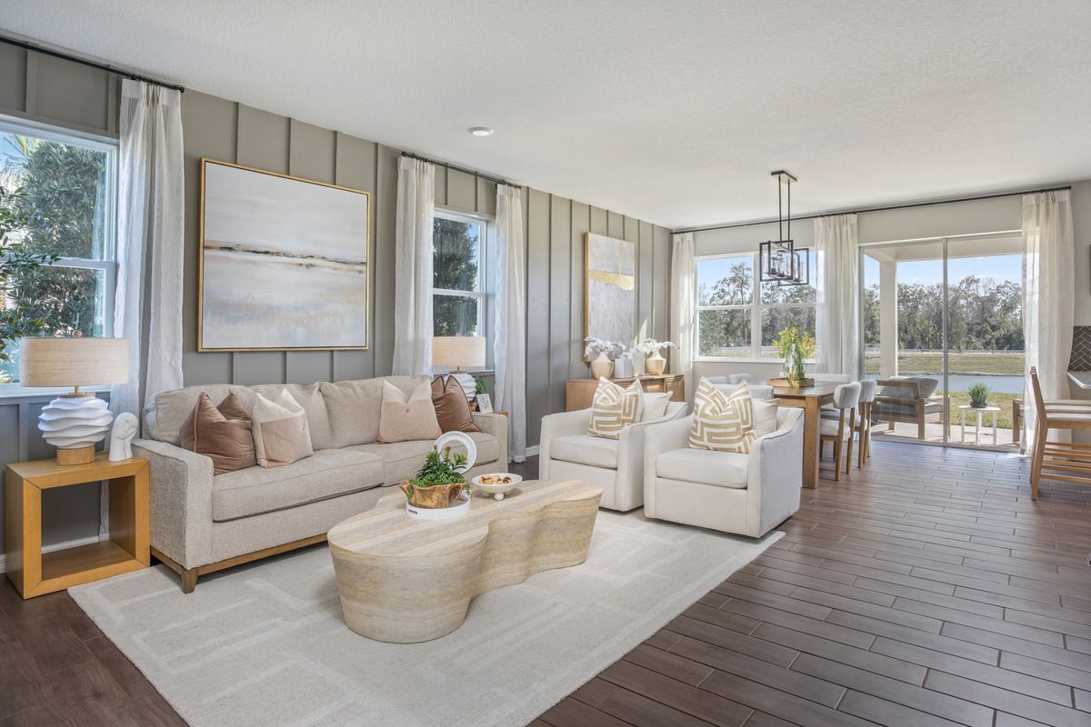 Plan 2107 Modeled - Great room