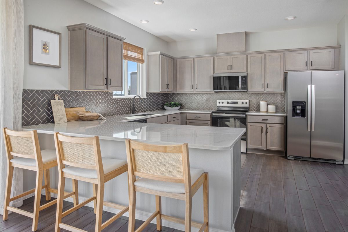 Plan 2107 Modeled - Kitchen