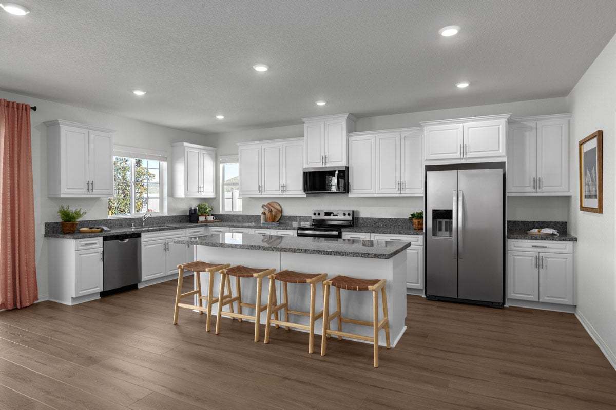 Plan 2321 Modeled - Kitchen