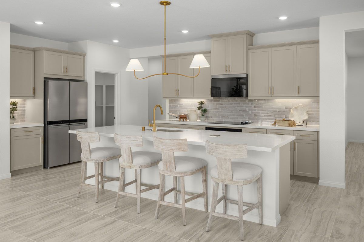 Plan 2195 Modeled - Kitchen