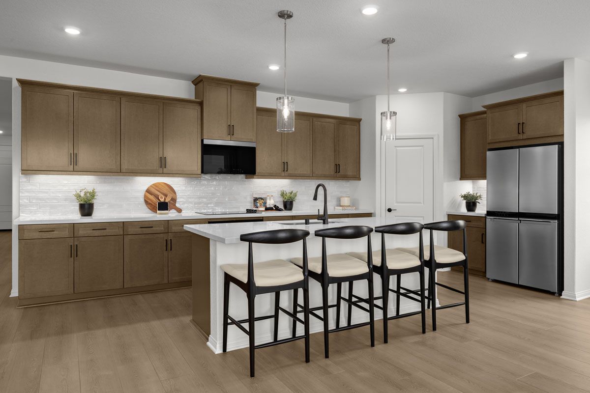 Plan 2613 Modeled - Kitchen