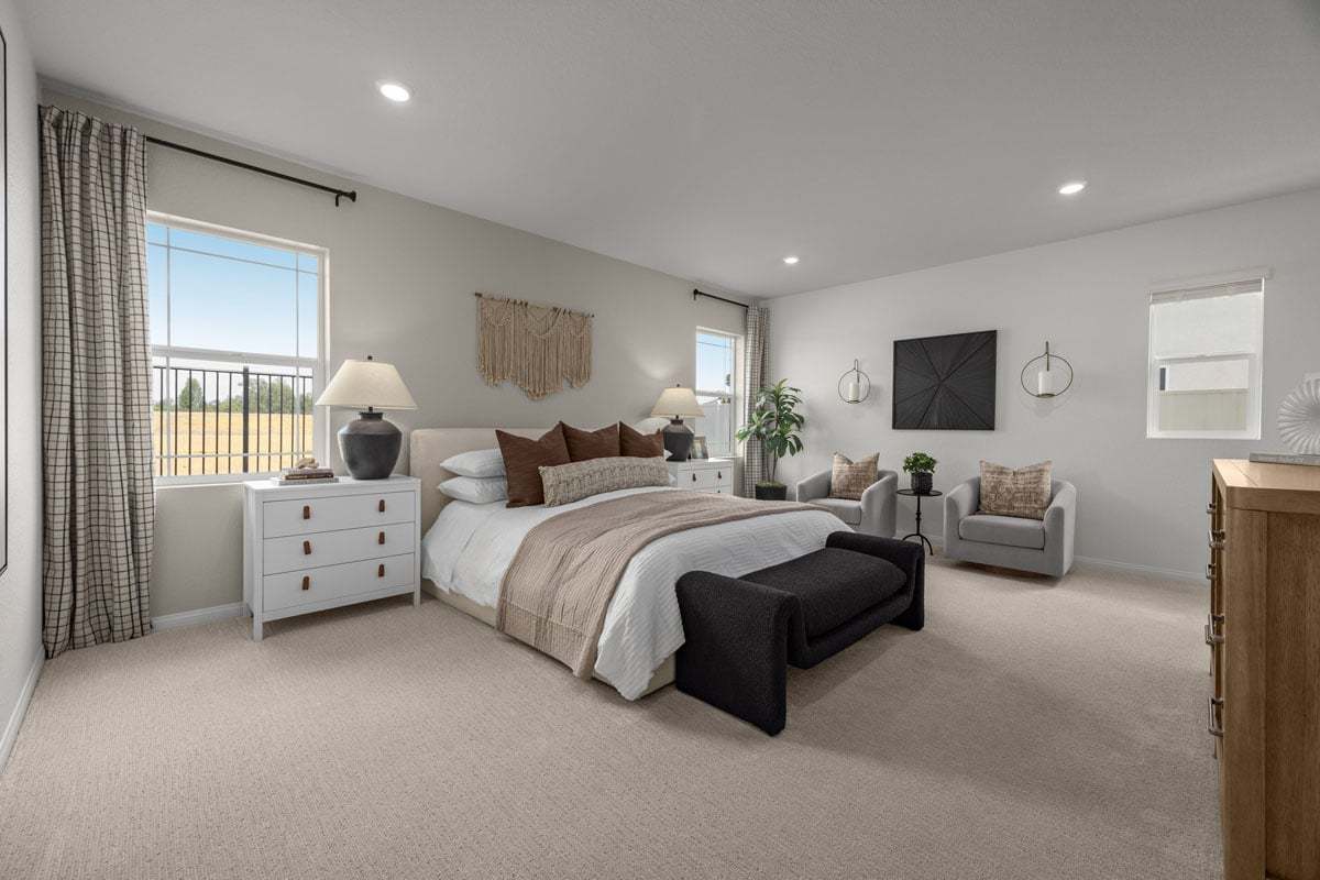 Plan 2613 Modeled - Primary bedroom
