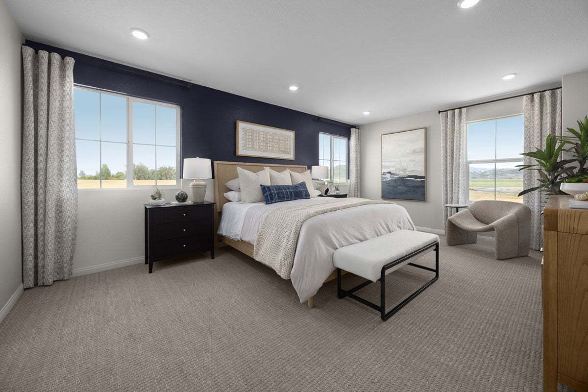 Plan 3119 Modeled - Primary bedroom