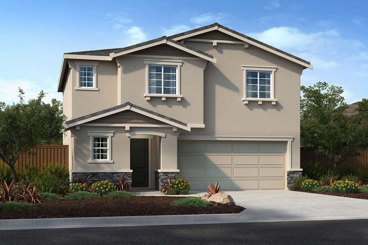 Plan 1892 Modeled - Centrella Villas: Fresno, California - KB Home