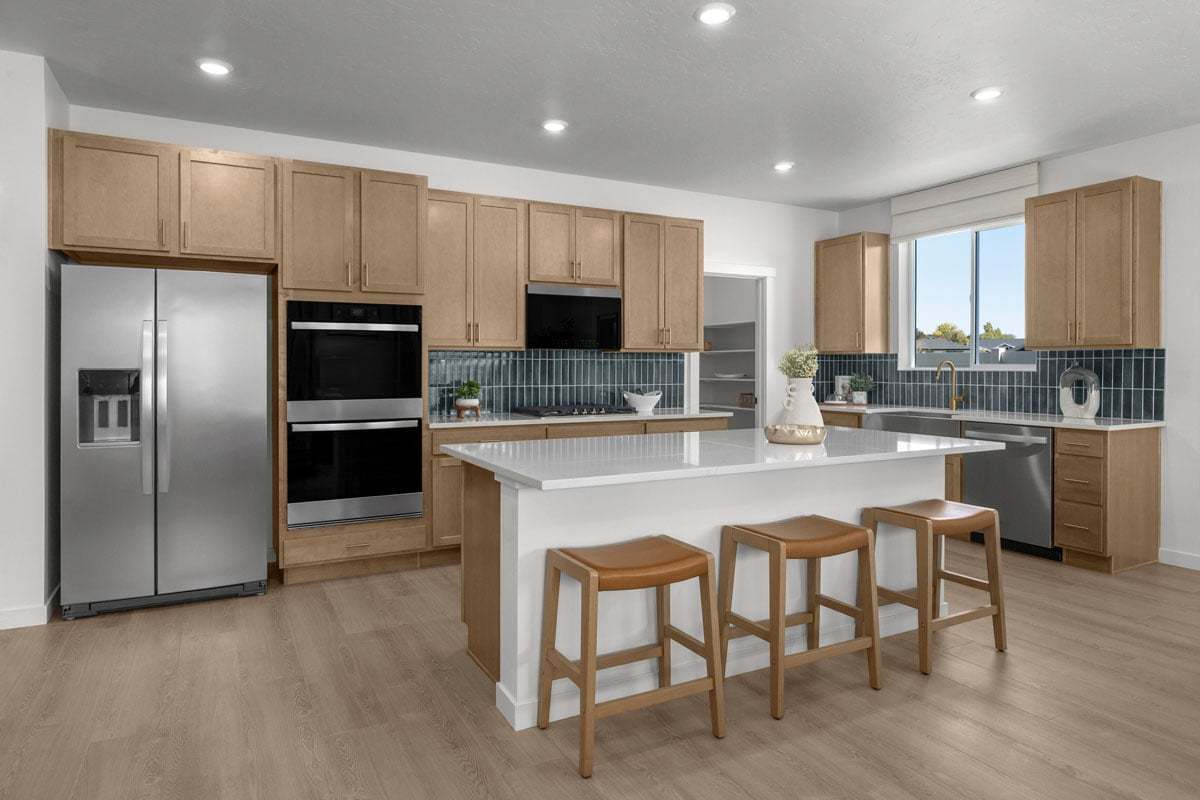 Plan 1646 Modeled - Kitchen