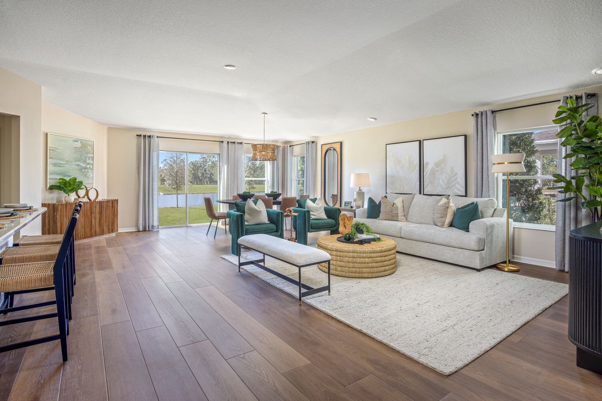 Plan 1989 Modeled - Great room