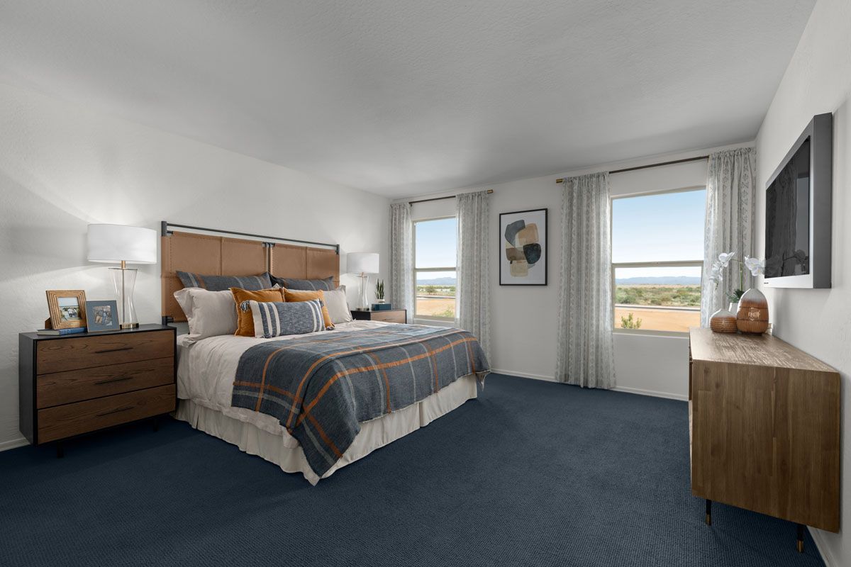 Plan 2373 Modeled - Primary bedroom
