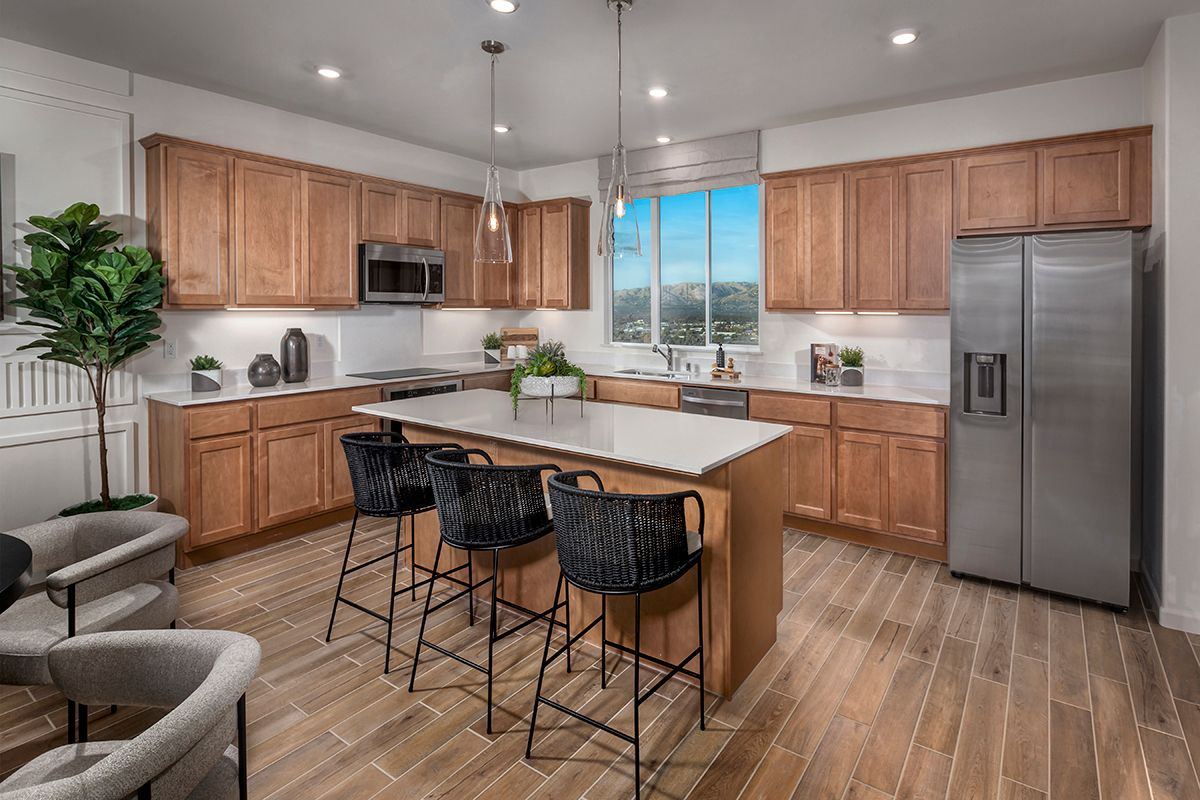 Plan 2558 Modeled - Kitchen