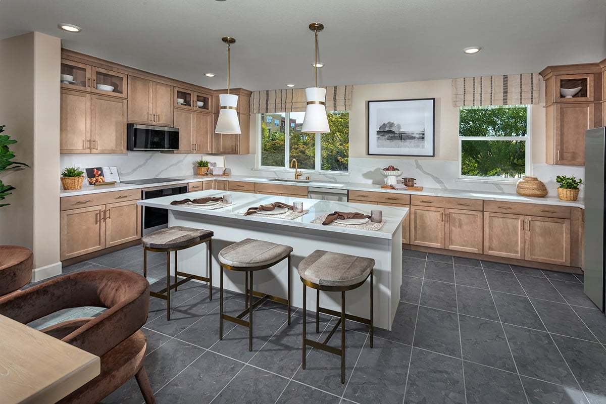 Plan 2276 Modeled - Kitchen