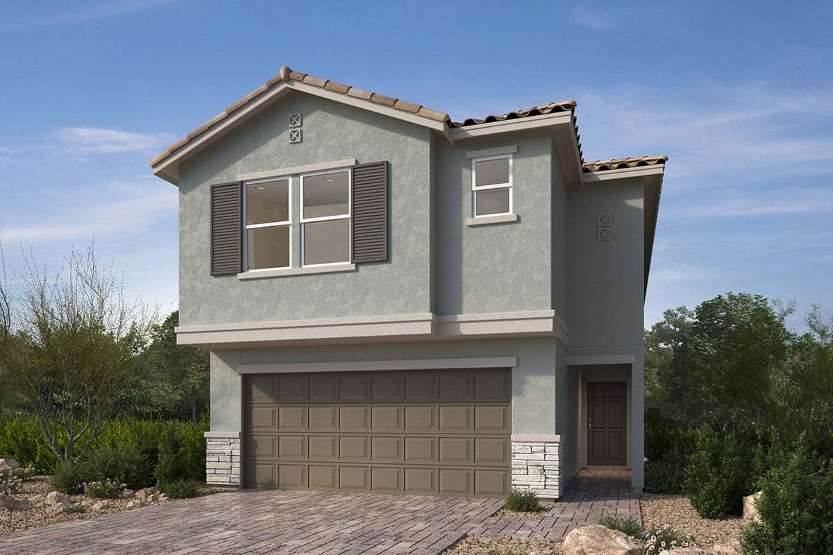 Plan 2469 Modeled - Glades at Manzano: Las Vegas, Nevada - KB Home